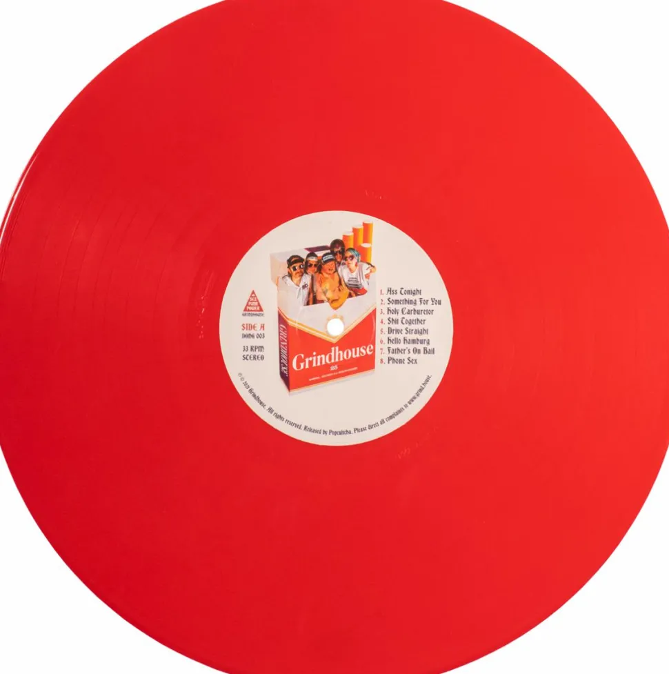 Grindhouse - Sex Punk Power LP Vinyl Record (Indie Exclusive Red Coloured Vinyl)