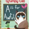 Grumpy Cat - A Is For Awful Little Golden Book Hardcover Book