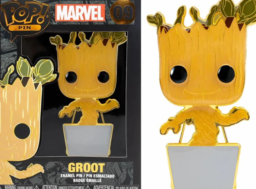 Guardians of the Galaxy - Baby Groot 4” Pop! Enamel Pin