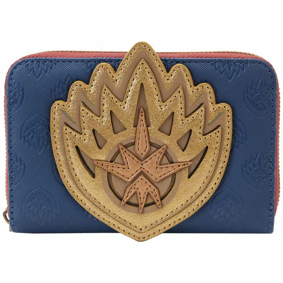 Guardians of the Galaxy - Ravager Badge 4” Faux Leather Zip-Around Wallet