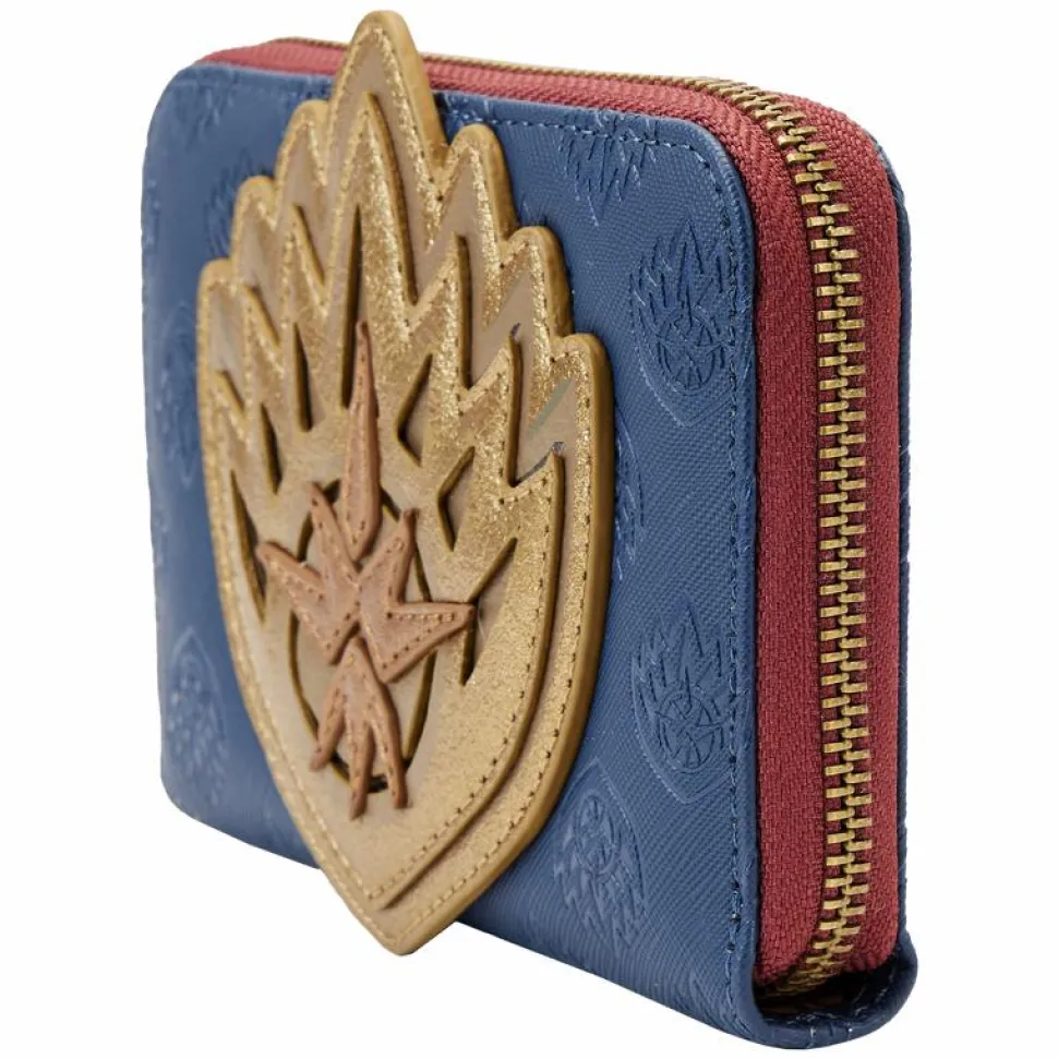 Guardians of the Galaxy - Ravager Badge 4” Faux Leather Zip-Around Wallet