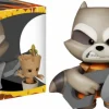 Guardians of the Galaxy - Rocket Raccoon with Potted Groot Super Deluxe 11" Vinyl Figure