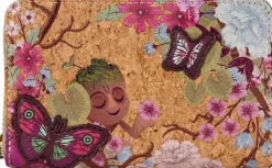 Guardians of the Galaxy - Floral Groot 4" Faux Leather Zip-Around Wallet