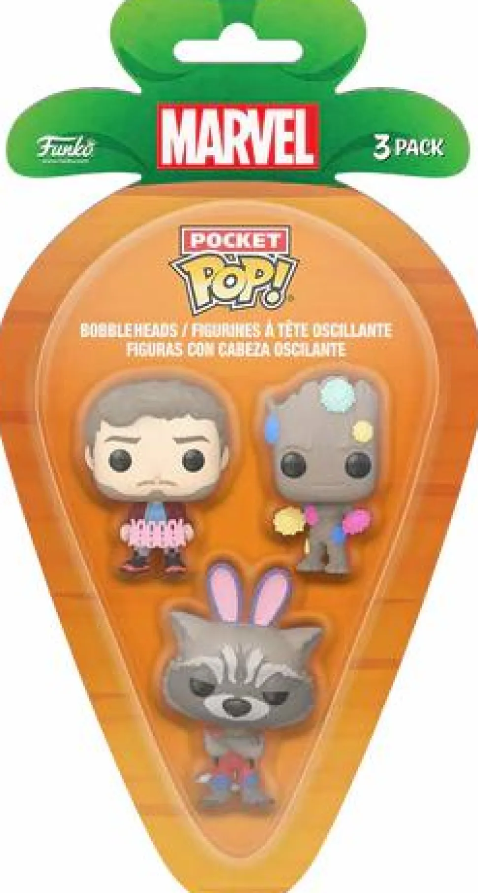 Guardians of the Galaxy - Star-Lord, Groot, Rocket Easter Pocket Pop! 3-Pack