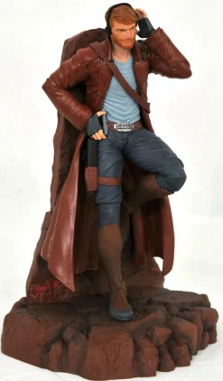 Guardians of the Galaxy - Star-Lord Comic Marvel Gallery 9” PVC Diorama Statue