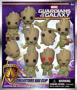 Guardians of the Galaxy - Groot 3D Figural Foam Bag Clip Blind Bag (Single Unit)