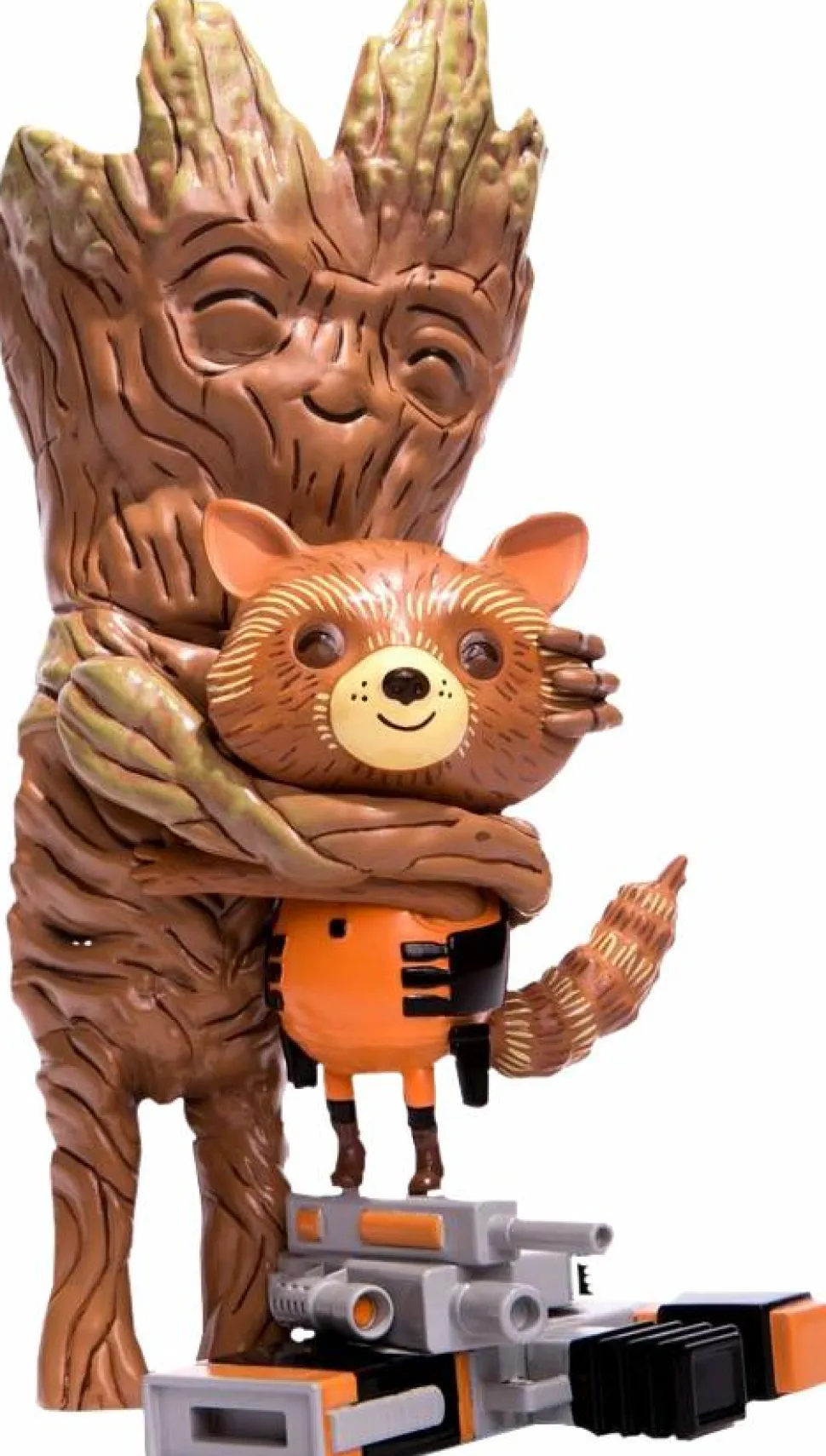 Guardians of the Galaxy - Rocket & Groot Treehugger 9” Vinyl Figure by Mike Mitchell