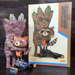 Guardians of the Galaxy - Rocket & Groot Treehugger 9” Vinyl Figure by Mike Mitchell