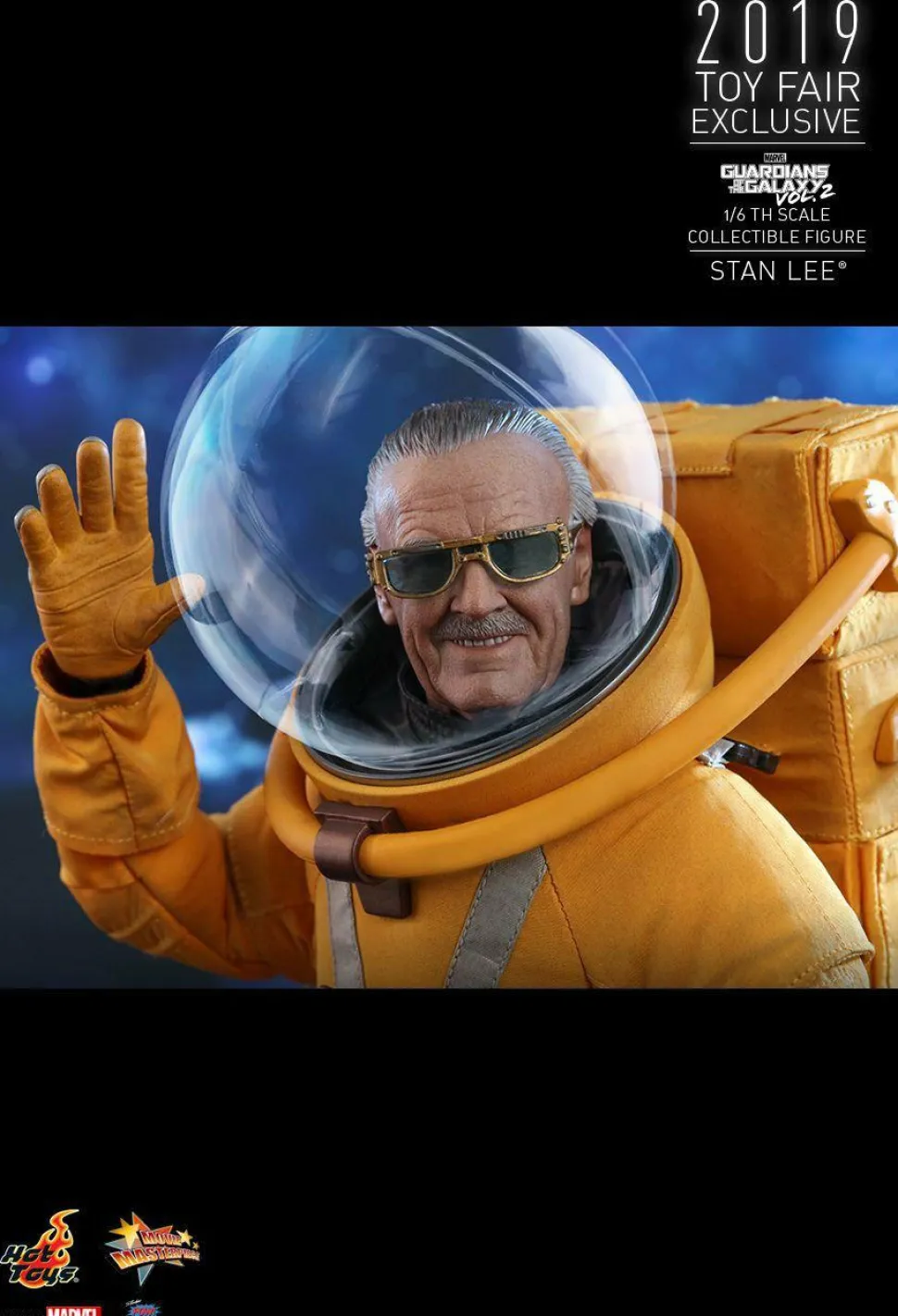 Guardians of the Galaxy: Vol. 2 - Stan Lee 1/6th Scale Hot Toys Action Figure (2019 Toy Fair Exclusive)