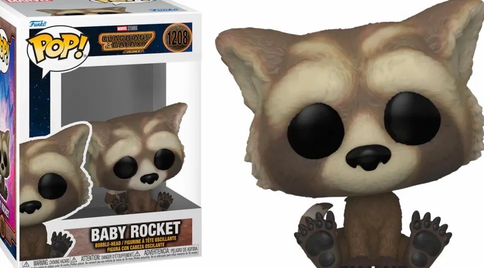 Guardians of the Galaxy Vol. 3 - Baby Rocket Pop! Vinyl Figure