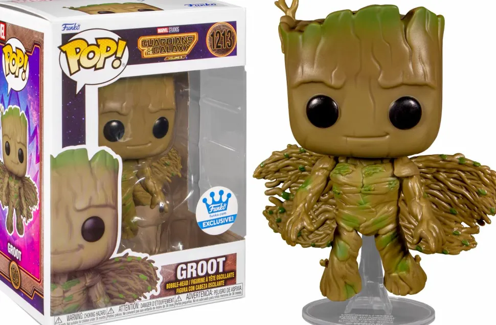 Guardians of the Galaxy Vol. 3 - Groot with Wings Mystery Box (Includes Groot & 3 Mystery Exclusive Pop! Vinyl Figures)