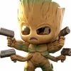 Guardians of the Galaxy Vol. 3 - Groot (Battling Version) Cosbaby (S) Hot Toys Figure