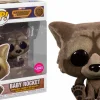 Guardians of the Galaxy Vol. 3 - Baby Rocket Flocked Pop! Vinyl Figure