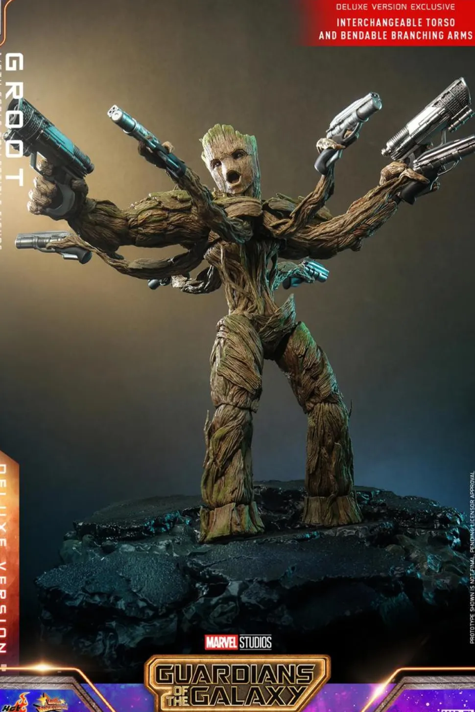 Guardians of the Galaxy: Vol. 3 - Groot Deluxe 1/6th Scale Hot Toys Action Figure