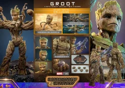 Guardians of the Galaxy: Vol. 3 - Groot Deluxe 1/6th Scale Hot Toys Action Figure