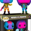 Guardians of the Galaxy Vol. 3 - Nebula & Mantis Blacklight Pop! Vinyl Figure 2-Pack