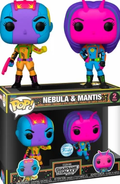 Guardians of the Galaxy Vol. 3 - Nebula & Mantis Blacklight Pop! Vinyl Figure 2-Pack