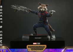 Guardians of the Galaxy: Vol. 3 - Rocket & Cosmo 1/6th Scale Hot Toys Action Figure (Set of 2)