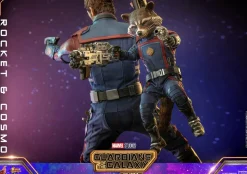 Guardians of the Galaxy: Vol. 3 - Rocket & Cosmo 1/6th Scale Hot Toys Action Figure (Set of 2)