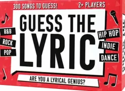 Guess the Lyric - Card Game