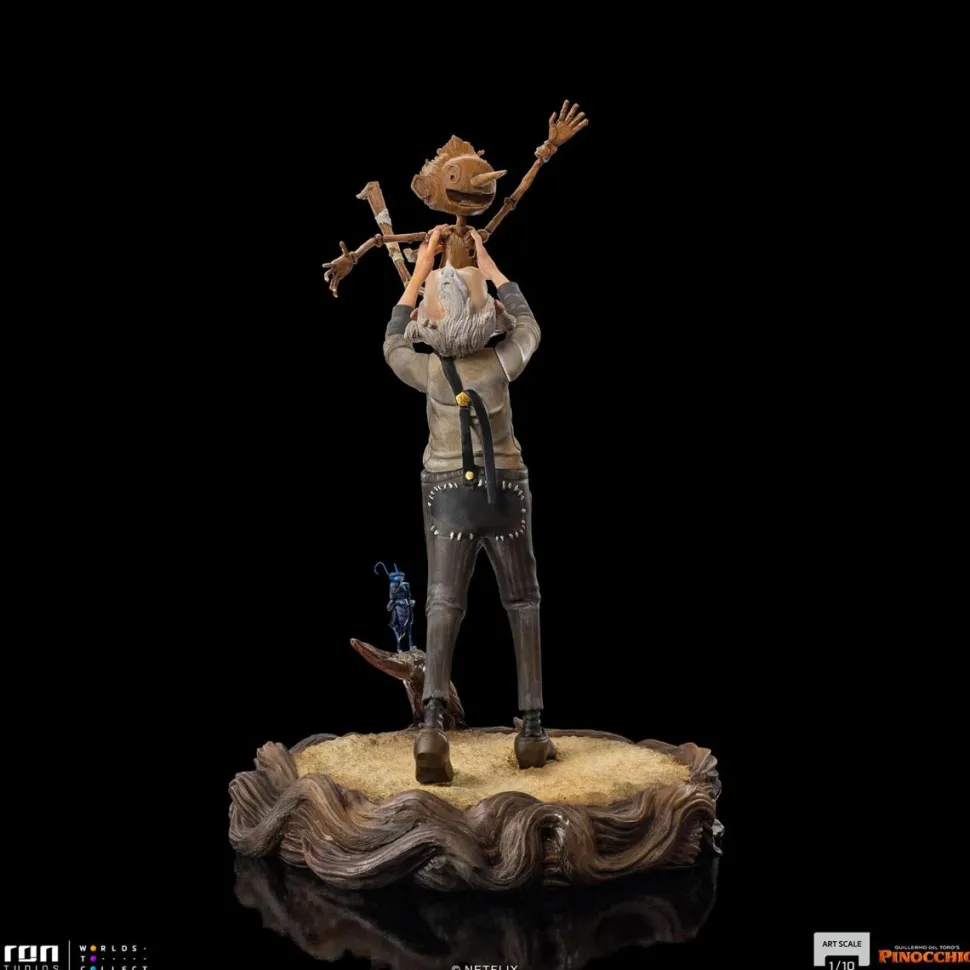 Guillermo del Toro's Pinocchio (2022) - Geppetto & Pinocchio 1/10th Scale Statue