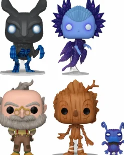 Guillermo del Toro's Pinocchio (2022) - Terrible, Terrible Joy Pop! Vinyl Figure Bundle (Set of 4)