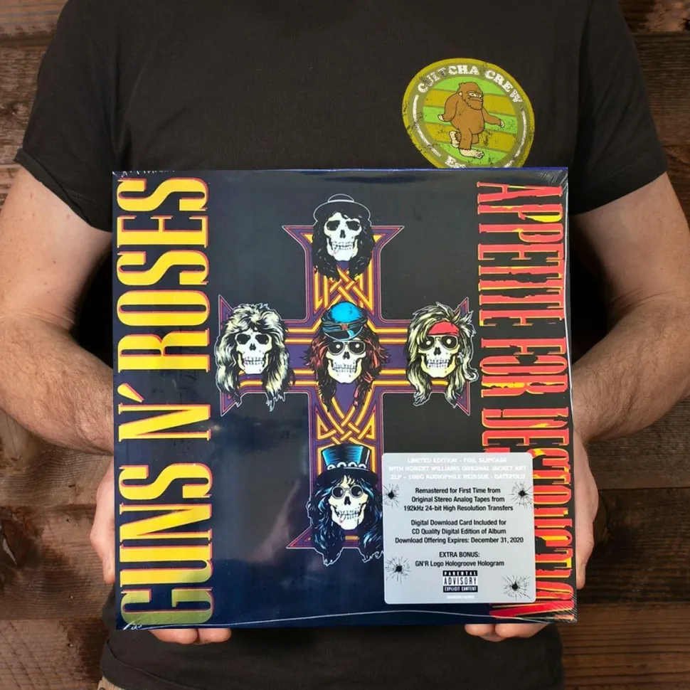 Guns N' Roses - Appetite For Destruction Limited Edition 2xLP Vinyl Record