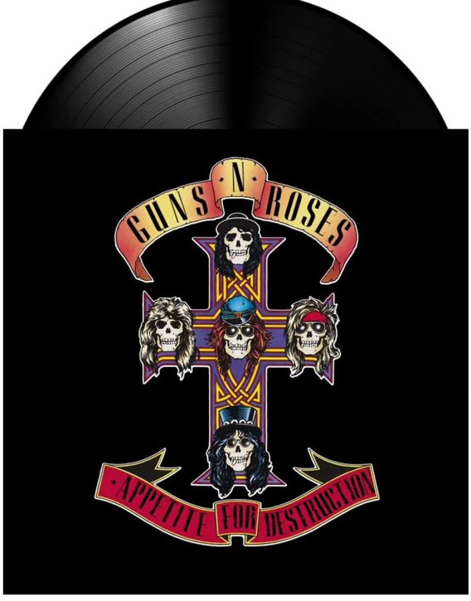 Guns N' Roses - Appetite For Destruction LP Vinyl Record