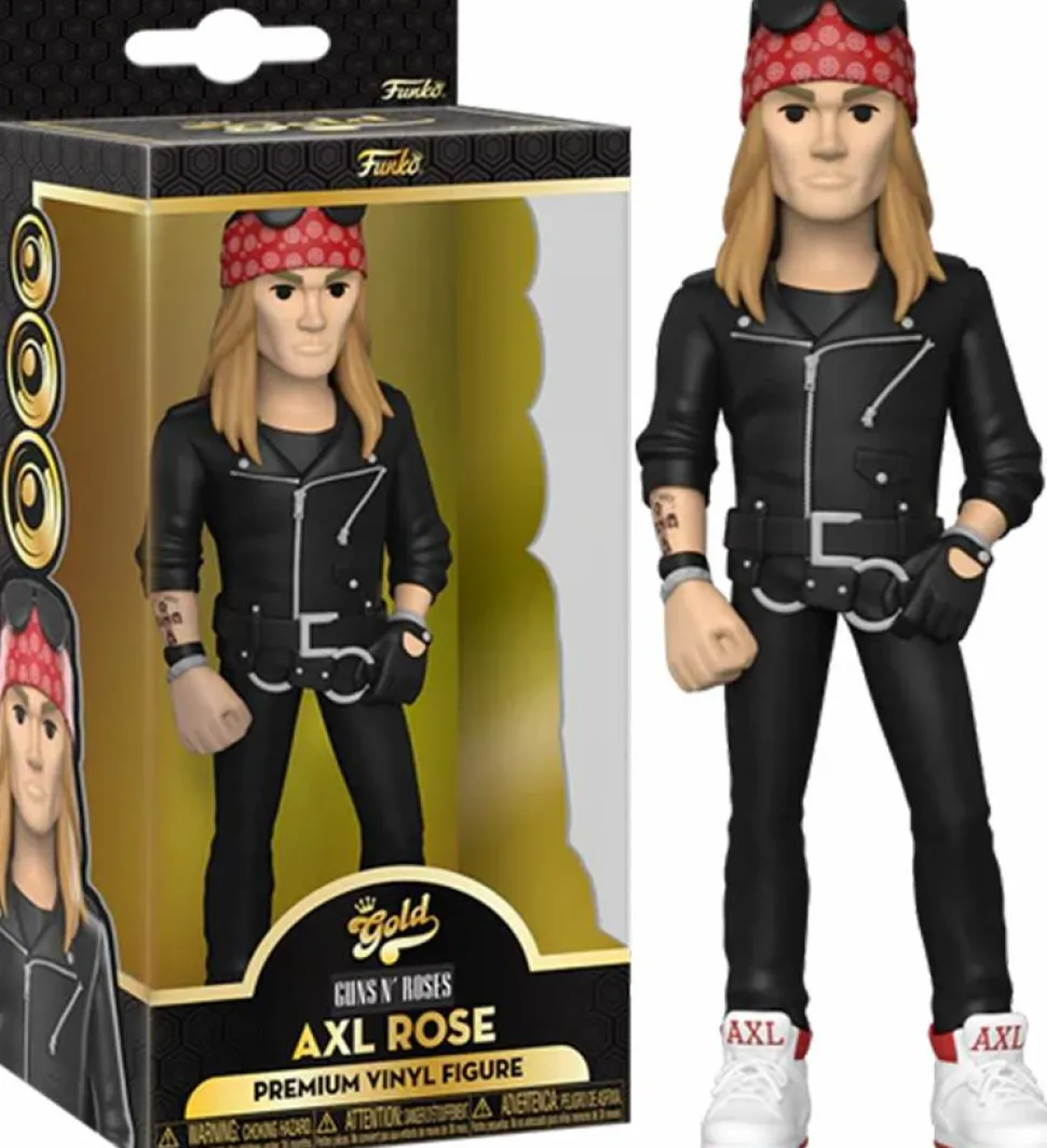 Guns N’ Roses - Axl Rose 5” Gold Premium Vinyl Figure