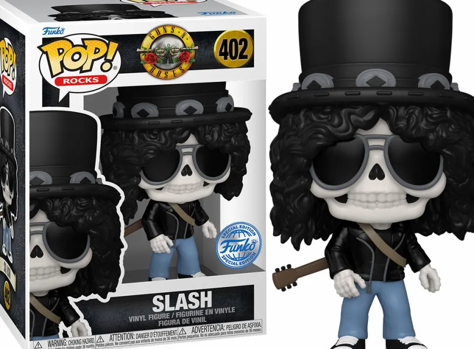 Guns N' Roses - Skeleton Slash Pop! Vinyl Figure (Popcultcha Exclusive)