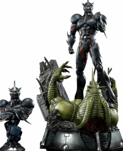Guyver: The Bioboosted Armor - Guyver III Ultimate 1/4 Scale Statue and Bust (Set of 2)