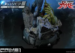 Guyver: The Bioboosted Armor - Guyver III Ultimate 1/4 Scale Statue and Bust (Set of 2)