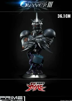Guyver: The Bioboosted Armor - Guyver III Ultimate 1/4 Scale Statue and Bust (Set of 2)
