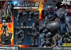 Guyver: The Bioboosted Armor - Guyver III Ultimate 1/4 Scale Statue and Bust (Set of 2)