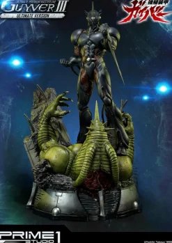 Guyver: The Bioboosted Armor - Guyver III Ultimate 1/4 Scale Statue and Bust (Set of 2)