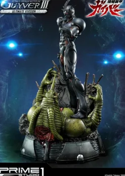 Guyver: The Bioboosted Armor - Guyver III Ultimate 1/4 Scale Statue and Bust (Set of 2)