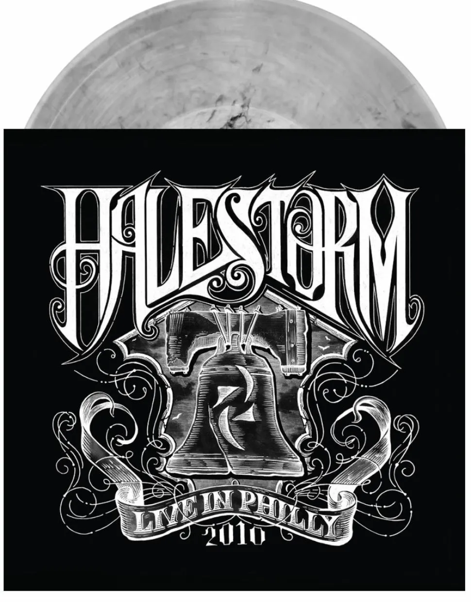 Halestorm - Live In Philly 2010 2xLP Vinyl Record (Clear Smoke Vinyl)
