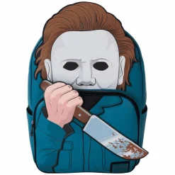 Halloween - Michael Myers Cosplay Glow in the Dark 18" Faux Leather Backpack
