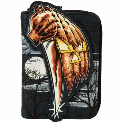 Halloween - Michael Myers Jack-O'-Lantern Glow in the Dark 4" Faux Leather Zip-Around Wallet