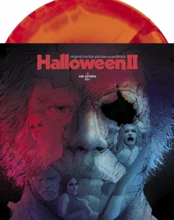 Halloween II (2009) - Original Motion Picture Soundtrack by Rob Zombie & Tyler Bates LP Vinyl Record (“Pumpkin” Orange, “Candy Apple” Red, & Magenta Swirled Coloured Vinyl)