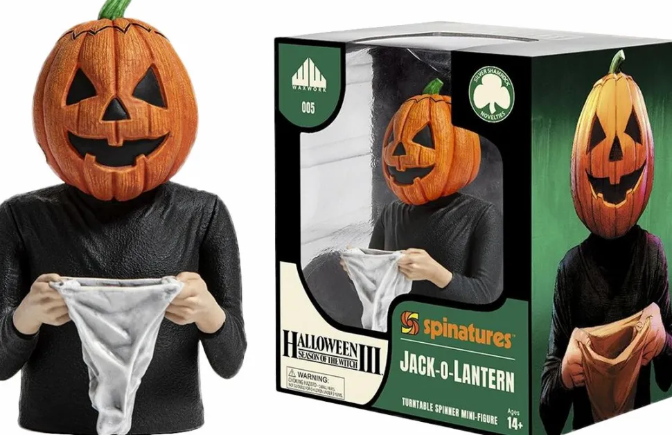Halloween III: Season of the Witch (1982) - Jack-o-Lantern Spinature 4” Vinyl Figure