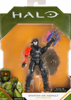 Halo - Spartan Air Assault with Needler World of Halo 3.75” Scale Action FIgure (Series 2)