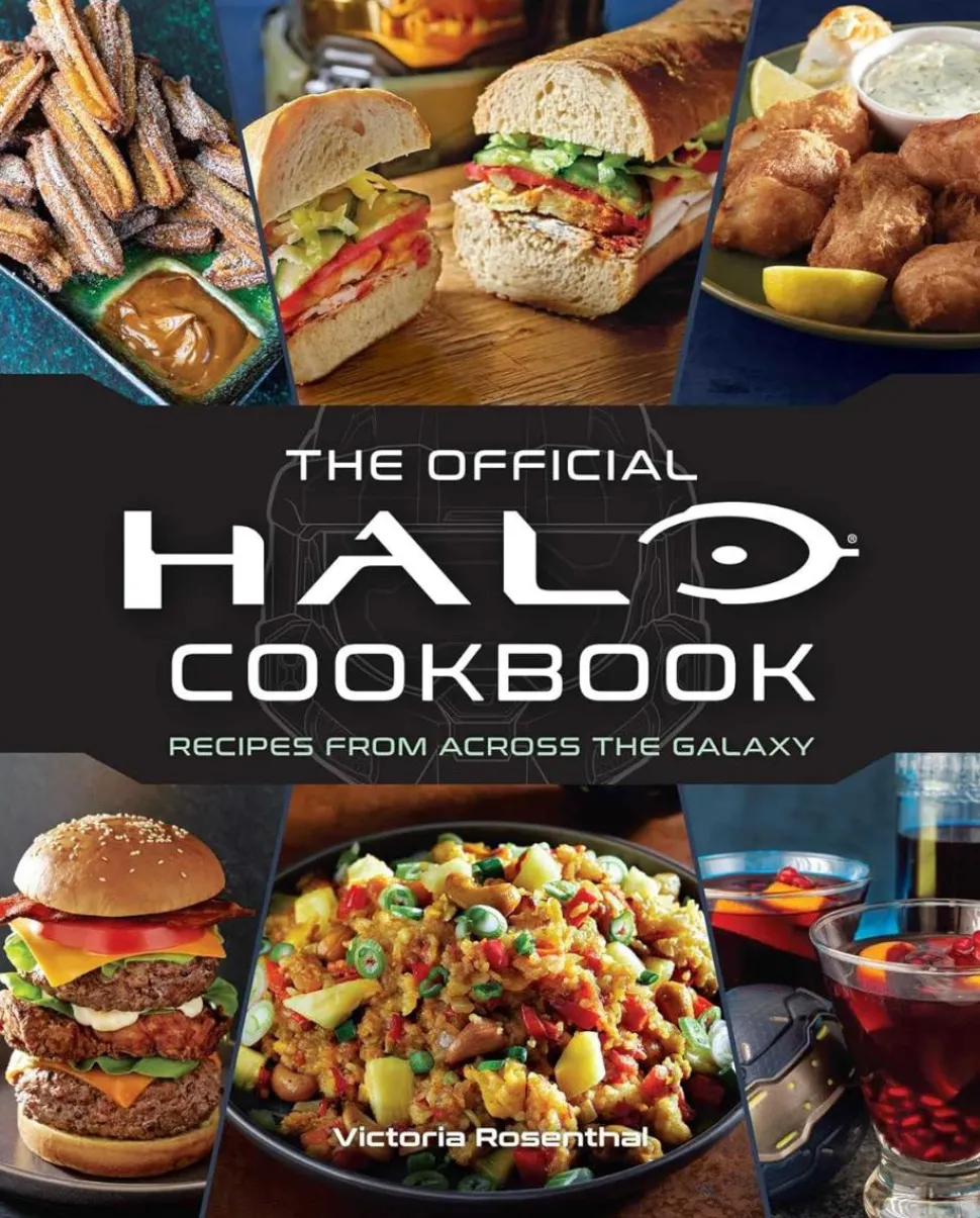 Halo - The Official Cookbook: Recipes from Across the Galaxy Hardcover Book