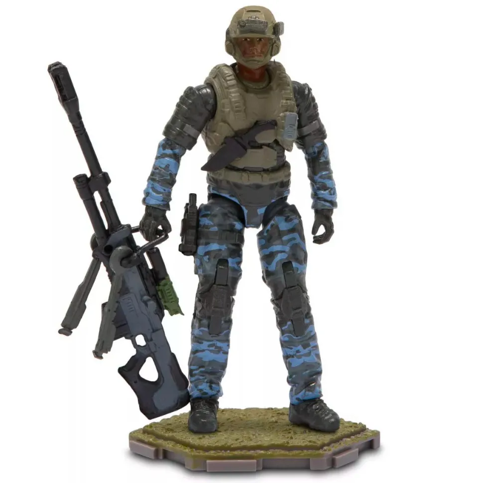 Halo - UNSC Marine with Sniper Rifle World of Halo 3.75” Scale Action Figure (Series 2)