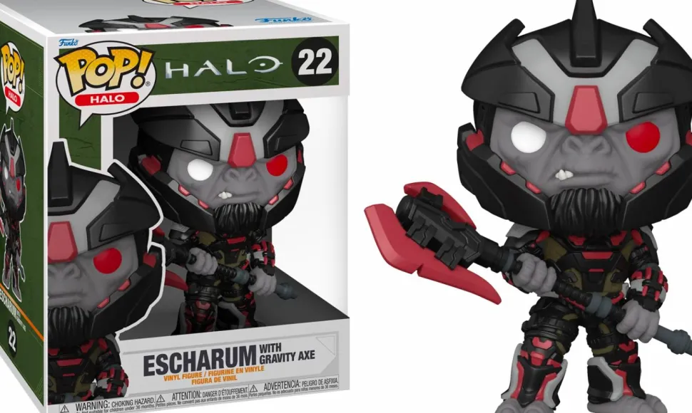Halo Infinite - Escharum with Gravity Axe 6” Super Sized Pop! Vinyl Figure
