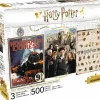 Harry Potter - 500 Piece Jigsaw Puzzle (Set of 3)