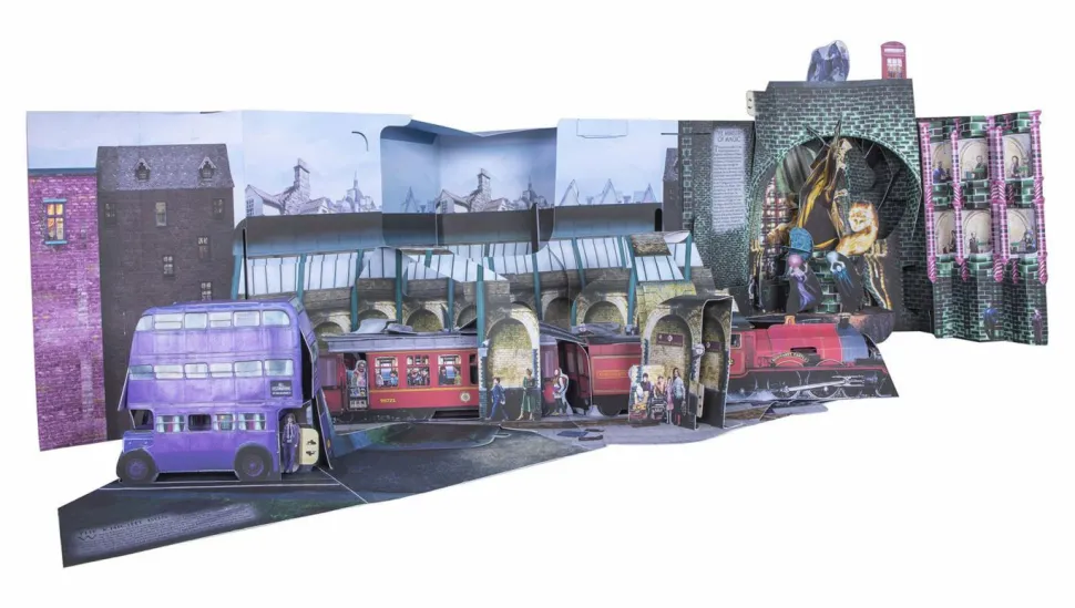 Harry Potter - A Pop-Up Guide to Diagon Alley and Beyond Hardcover Book