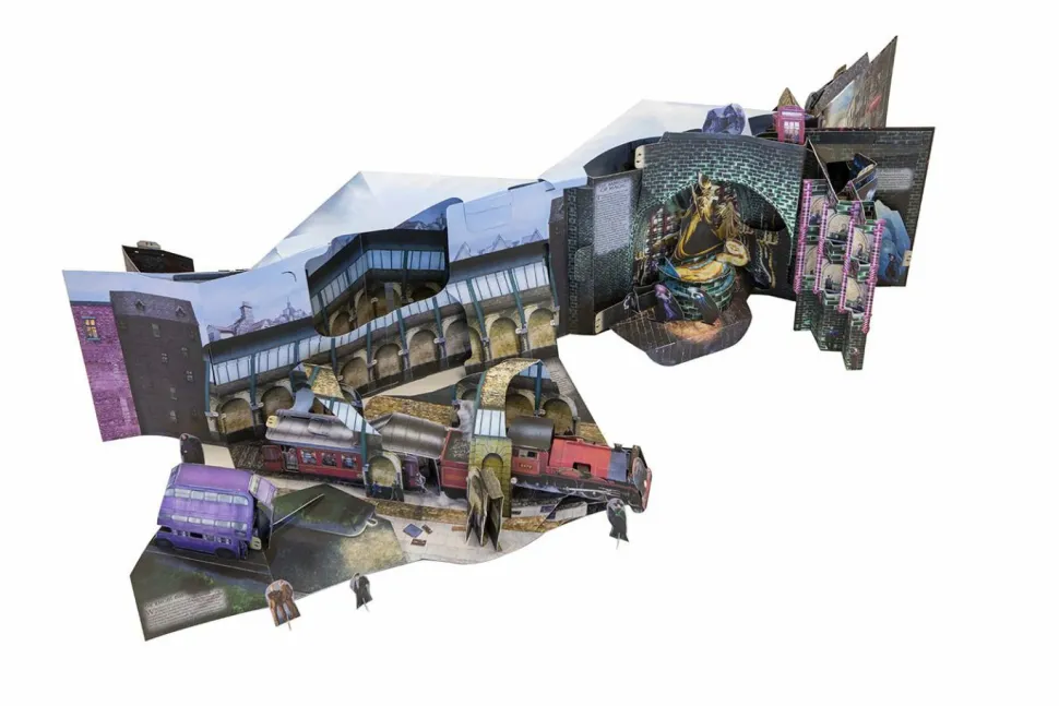 Harry Potter - A Pop-Up Guide to Diagon Alley and Beyond Hardcover Book