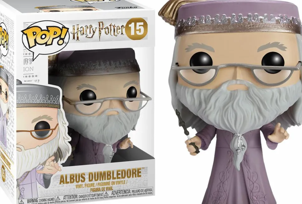 Harry Potter - Albus Dumbledore with Wand Pop! Vinyl Figure