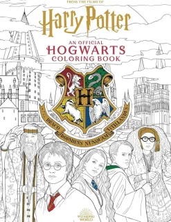 Harry Potter - An Official Hogwarts Coloring Book Paperback Book